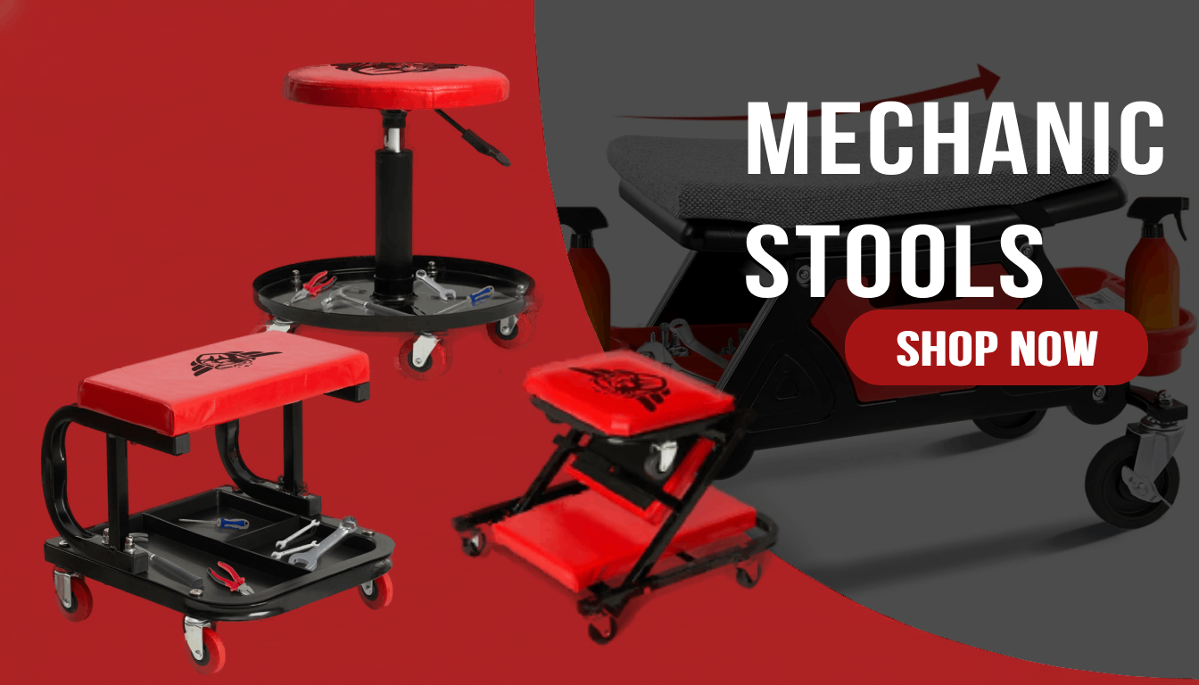 スツール melos Mechanic Stools | Ergonomic Rolling Workshop Stools - BullsArmor