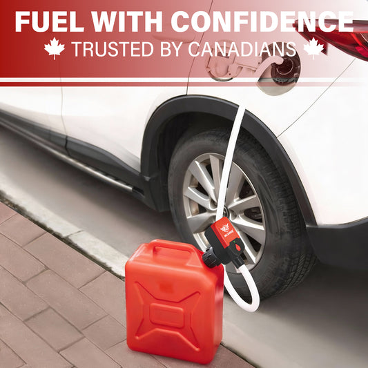 BullsArmor Portable Fuel Transfer Pump - 3.2 GPM