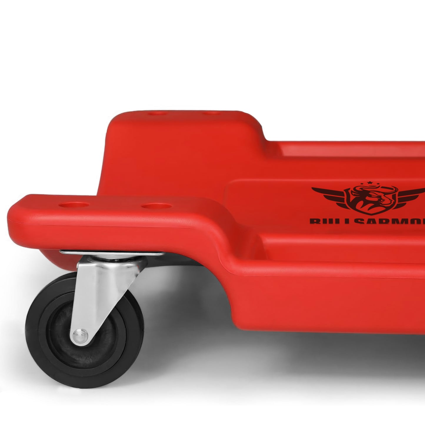 Plastic Mechanic Creeper - Padded Headrest - Dual Tool Trays