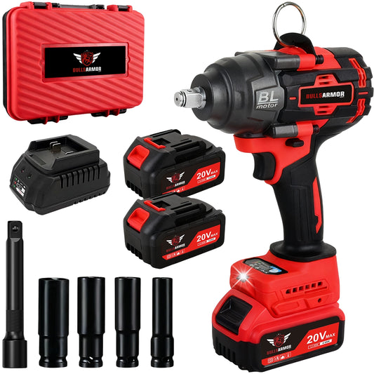 Cordless Impact Wrench 1000 Nm All-In-One Kit High Torque Power Tool 20V
