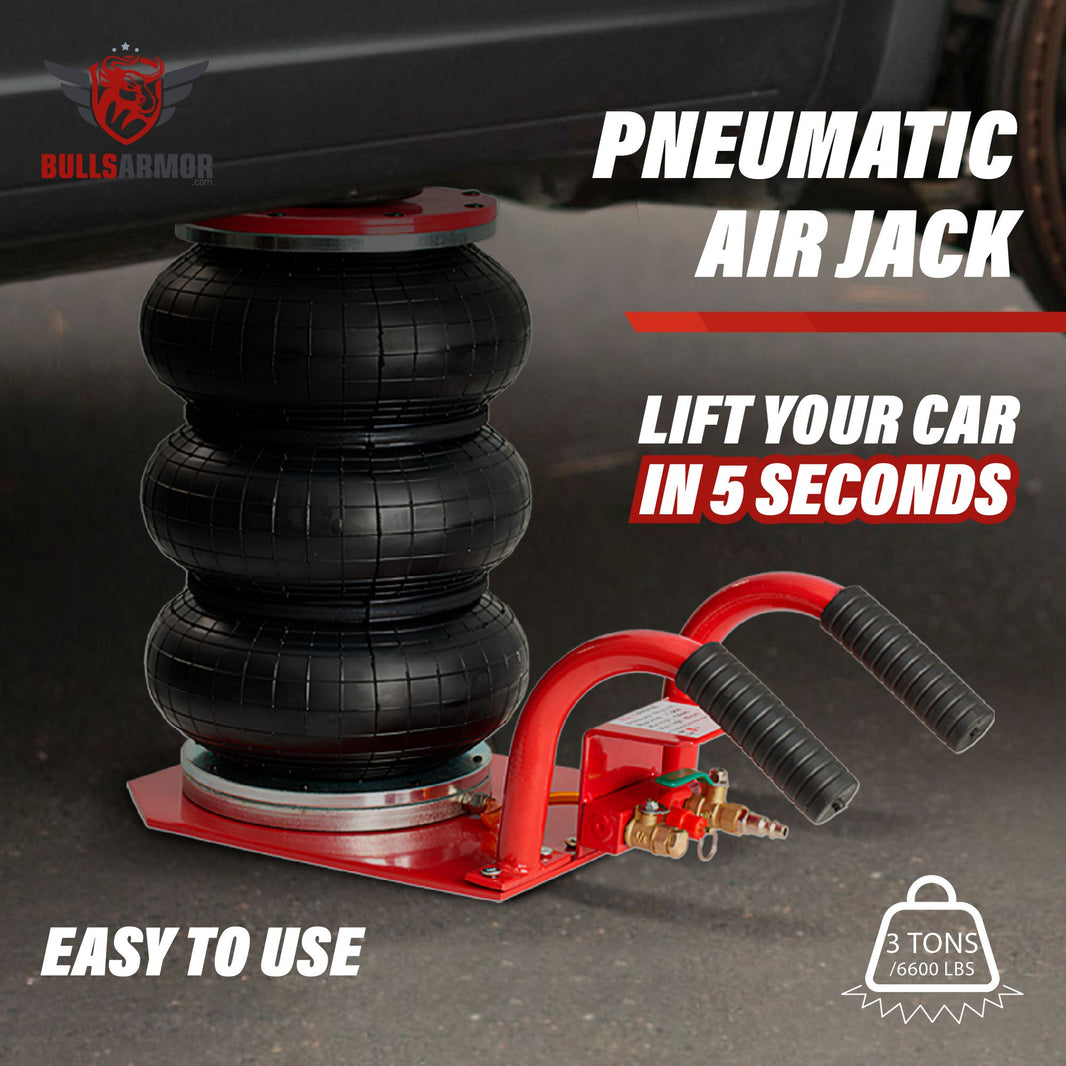 Air Jacks | Air-Powered Vehicle Lifting Jacks - BullsArmor