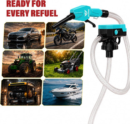 Cordless Electric Fuel Transfer Pump 5.2 GPM Auto-Stop for Makita 18V LXT Battery