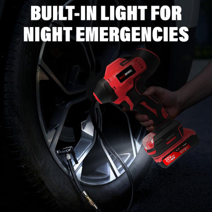Cordless Air Pump All-In-One Kit 150PSI Tire Inflator 20V