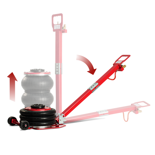 Pneumatic Car Jack - Air Jack 3 Ton - Adjustable Handle