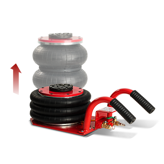 Pneumatic Car Jack - 3 Ton Air Jack - Short Handle