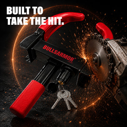 Heavy Duty Wheel Lock  Universal Adjustable Anti Theft Tire Clamp with 3 Keys