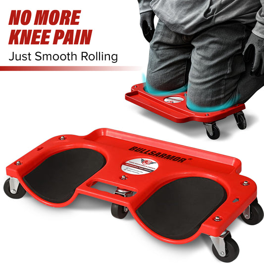 Rolling Knee Creeper Pad - 5 Swivel Casters