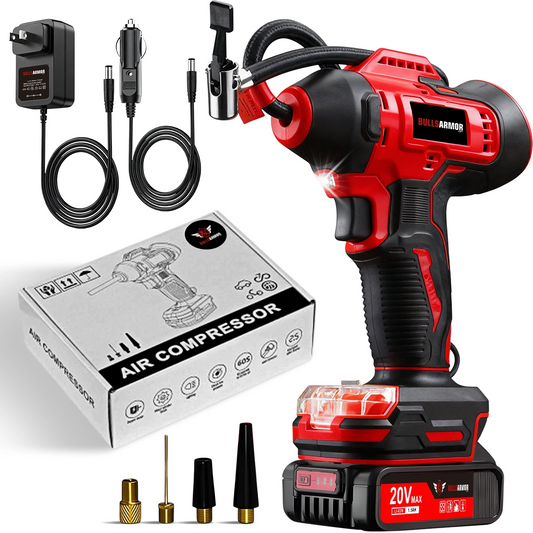 Cordless Air Pump All-In-One Kit 150PSI Tire Inflator 20V