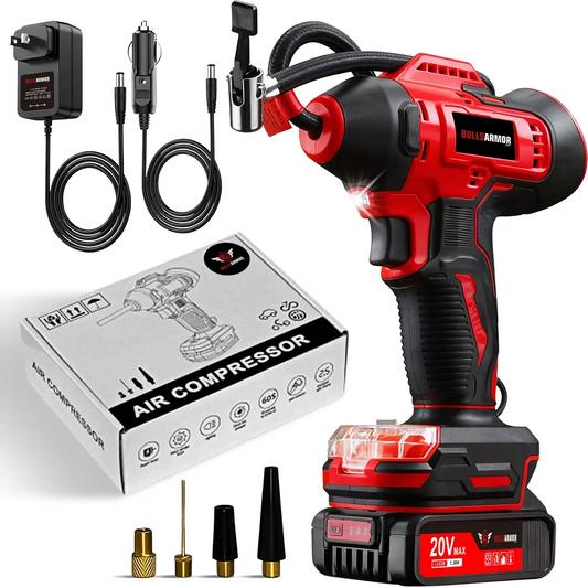 Cordless Air Pump All-In-One Kit 150PSI Tire Inflator 20V