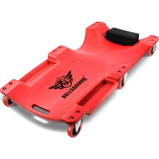Plastic Mechanic Creeper Padded Headrest Dual Tool Trays