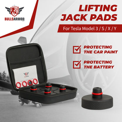 BullsArmor Tesla Jack Pad Set – 4-Pack